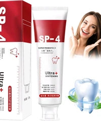 SP-4 Probiotic Whitening Toothpaste, Teeth Whitening Toothpaste (PACK OF 2)