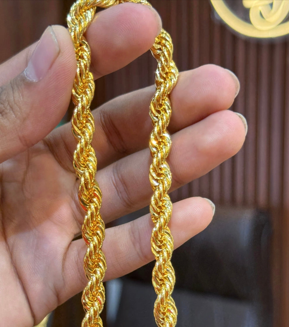 Trending chain with Premium Golden Coating